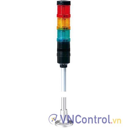 Đèn tháp QLIGHT QT50LF-BZ-3-24-RAG-SZ18 3 tầng 24VDC có còi