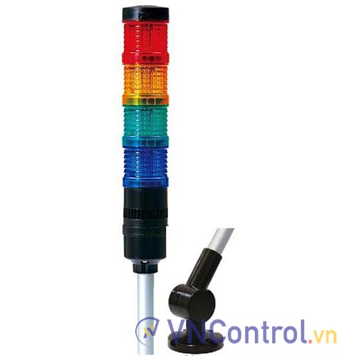 Đèn tháp QLIGHT QT50LF-BZ-4-24-RAGB-QL18 4 tầng 24VDC có còi