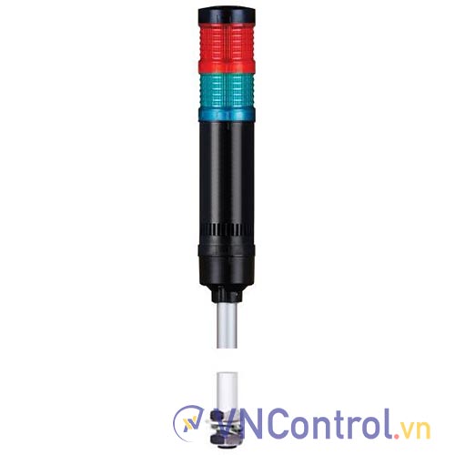 Đèn tháp QLIGHT QT50LF-WS-2-24-RG 2 tầng 24VDC đa âm