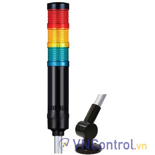 Đèn tháp QLIGHT QT50L-WA-3-24-RAG-QL18 3 tầng 24VDC đa âm