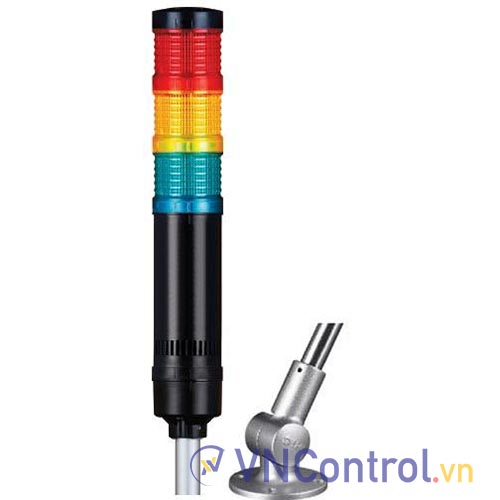 Đèn tháp QLIGHT QT50LF-WS-3-12-RAG-SL18 3 tầng 12VDC đa âm