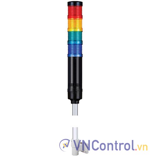 Đèn tháp QLIGHT QT50LF-WM-4-12-RAGB-LW18 4 tầng 12VDC đa âm