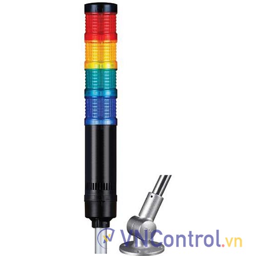 Đèn tháp QLIGHT QT50LF-WA-4-12-RAGB-SL18 4 tầng 12VDC đa âm