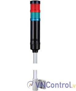 Đèn tháp QLIGHT QT50L-USB-BZ-2-RG-LW18 2 tầng kết nối USB có còi