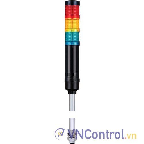 Đèn tháp QLIGHT QT50L-USB-BZ-3-RAG 3 tầng kết nối USB có còi
