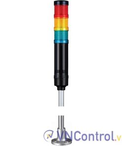 Đèn tháp QLIGHT QT50L-USB-BZ-3-RAG-SZ18 3 tầng kết nối USB có còi