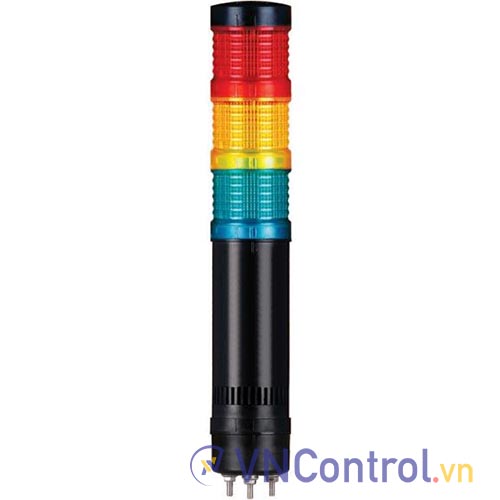 Đèn tháp QLIGHT QT50ML-USB-BZ-3-RAG 3 tầng kết nối USB có còi