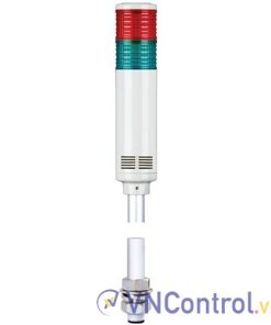 Đèn tháp kết nối mạng LAN QLIGHT ST56MEL-ETN-BZ-4-110-RAGB 4 tầng 110VAC có còi