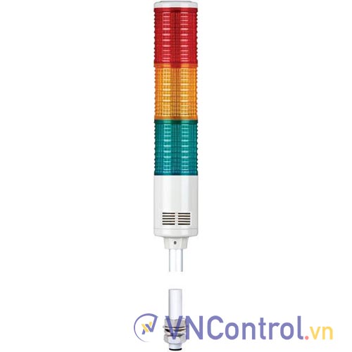 Đèn tháp QLIGHT ST56LF-WA-3-24-RAG 3 tầng 24VAC/DC đa âm 