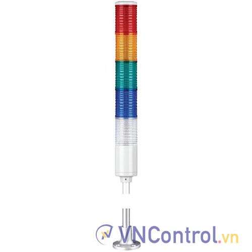 Đèn tháp QLIGHT ST56L-5-12-RAGBW-SZ18 5 tầng 12VAC/DC D56