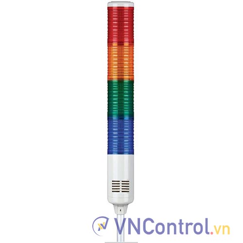Đèn tháp QLIGHT ST56B-BZ-4-220-RAGB-QL18 4 tầng 220VAC có còi