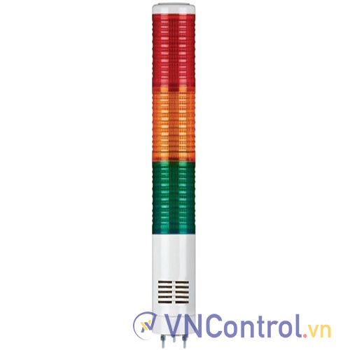 Đèn tháp QLIGHT ST56MB-BZ-3-12-RAG 3 tầng 12VAC/DC có còi