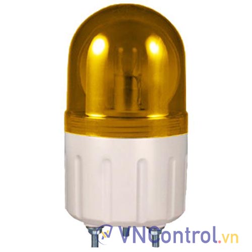 Đèn xoay cảnh báo QLIGHT S60R-110-A 110VAC D60 màu hổ phách