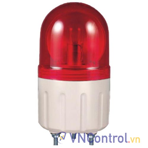 Đèn xoay cảnh báo QLIGHT S60R-24-R 24VDC D60 màu đỏ