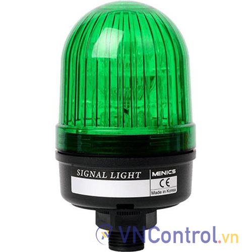 Đèn xoay cảnh báo AUTONICS MS66M-T00-G 12-24VAC/DC D68 có còi màu xanh lá