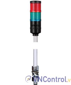 Đèn tháp kết nối mạng LAN QLIGHT QT70L-ETN-WS-2-24-RG 2 tầng 24VDC đa âm
