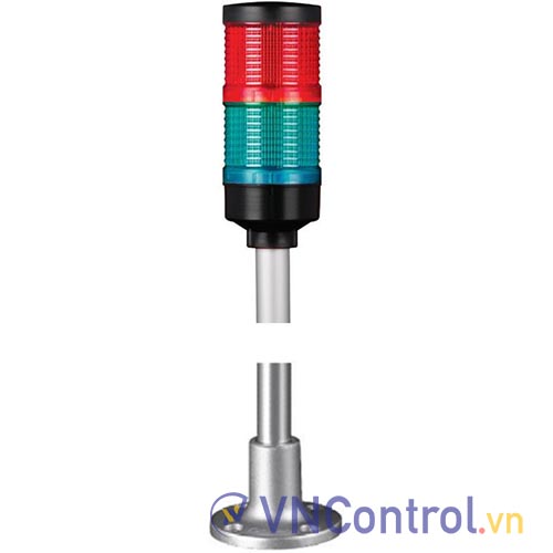 Đèn tháp QLIGHT QT70LF-2-12-RG-SZ24 2 tầng 12VDC D70