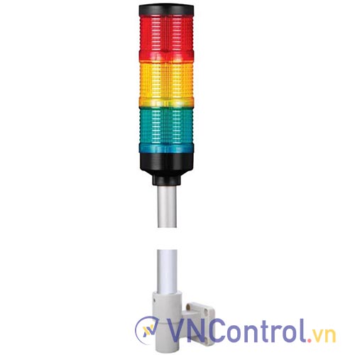 Đèn tháp QLIGHT QT70L-3-24-RAG-LW24 3 tầng 24VDC D70