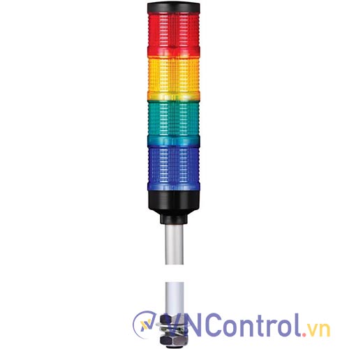 Đèn tháp QLIGHT QT70L-4-110-RAGB 4 tầng 110VAC D70