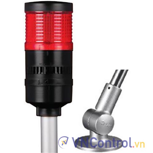 Đèn tháp QLIGHT QT70L-BZ-1-24-R-SL24 1 tầng 24VDC có còi