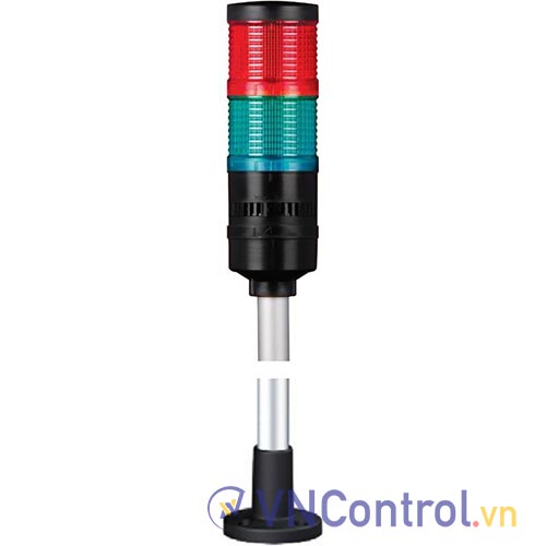 Đèn tháp QLIGHT QT70LF-BZ-2-220-RG-QZ24 2 tầng 220VAC có còi