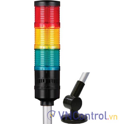 Đèn tháp QLIGHT QT70L-BZ-3-220-RAG-QL24 3 tầng 220VAC có còi