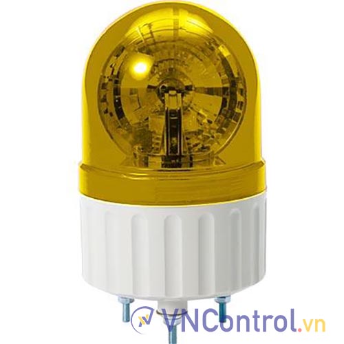 Đèn xoay cảnh báo QLIGHT S80DR-110-A 110VAC D80 màu hổ phách