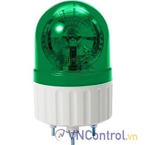 Đèn xoay cảnh báo QLIGHT S80DR-220-G 220VAC D80 màu xanh lá