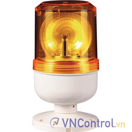 Đèn xoay cảnh báo QLIGHT S80LRK-12-A 12VDC D80 màu hổ phách