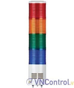 Đèn tháp QLIGHT ST80MB-BZ-4-110-RAGB 4 tầng 110VAC có còi