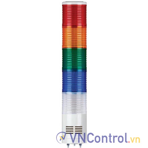 Đèn tháp QLIGHT ST80MBF-BZ-5-220-RAGBW 5 tầng 220VAC có còi