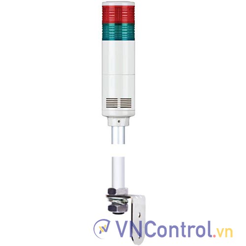Đèn tháp kết nối mạng LAN QLIGHT ST80EL-ETN-WM-2-220-RG-LB24 2 tầng 220VAC đa âm