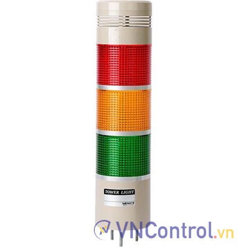 Đèn tháp AUTONICS MP8C-B3FF-RYG 3 tầng 110-220VAC có còi