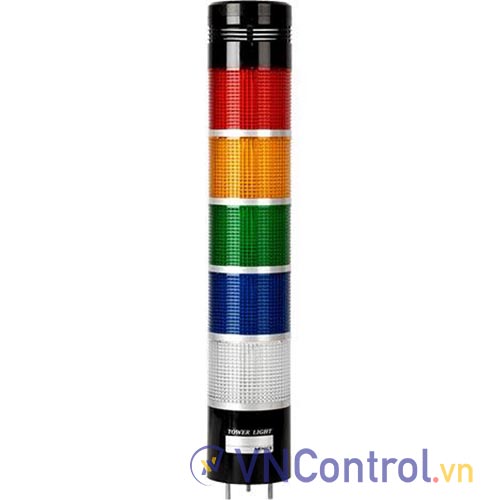 Đèn tháp AUTONICS MP8C-B5FF-RYGBC-B 5 tầng 110-220VAC có còi