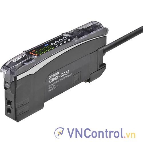 Bộ khuếch đại sợi quang màu OMRON E3NX-CA51 2M