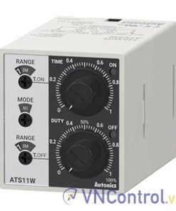 Bộ đặt thời gian kép AUTONICS ATS11W-11 12VDC, 10h, 11 chân tròn