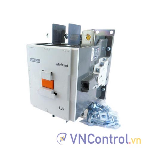 Contactor LS MC-225a 24VDC 225A 132kW 2NC+2NO