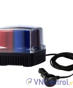 Đèn cảnh báo cho xe ưu tiên QLIGHT SKTLBM-12-R/B 12VDC D105 có còi màu xanh-đỏ