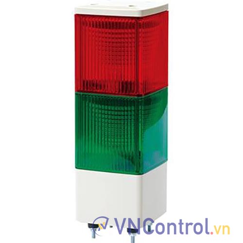 Đèn tháp QLIGHT SJL-BZ-2-12/24-RG 2 tầng 12-24VDC có còi