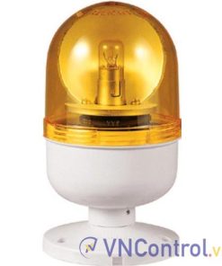 Đèn xoay cảnh báo QLIGHT S80RK-110-A 110VAC D80 màu hổ phách