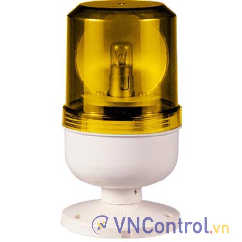 Đèn xoay cảnh báo QLIGHT S80UK-110-A 110VAC D80 màu hổ phách