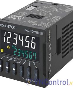 Bộ đếm tốc độ OMRON H7CC-R11 100-240VAC, 48x48mm, 6 số