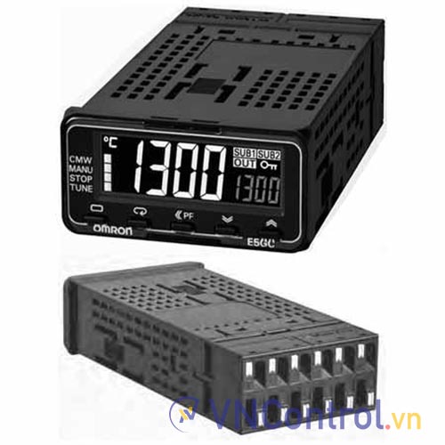 Bộ điều khiển nhiệt độ OMRON E5GC-QX1ACM-300 110-220VAC, 48x24mm 