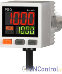 Cảm Biến Áp Suất Dạng Số Màn Hình Hiển Thị Kép (Khí nén) AUTONICS PSQ-BC1U-NPT1/4
