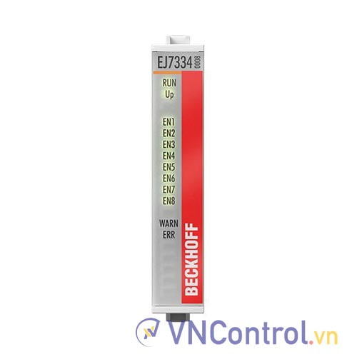 EJ7334-0008 | EtherCAT plug-in module, 4-channel motion interface, DC motor, 24 V DC, 3 A