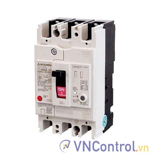 CB khối chống giật Mitsubishi NV63-HV 3P 40A 10kA 1.2.500mA