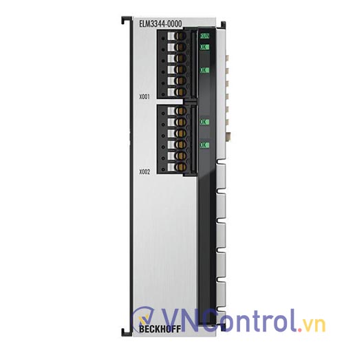 ELM3344-0000 | EtherCAT Terminal, 4-channel analog input, temperature, thermocouple, 24 bit, high-precision, 1 ksps