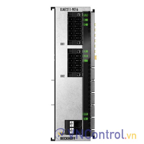 ELM7211-9016 | EtherCAT Terminal, 1-channel motion interface, servo motor, 48 V DC, 4.5 A, OCT, STO, TwinSAFE Logic