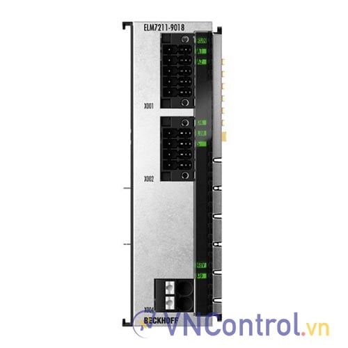 ELM7211-9018 | EtherCAT Terminal, 1-channel motion interface, servo motor, 48 V DC, 4.5 A, OCT, STO, Safe Motion, TwinSAFE Logic