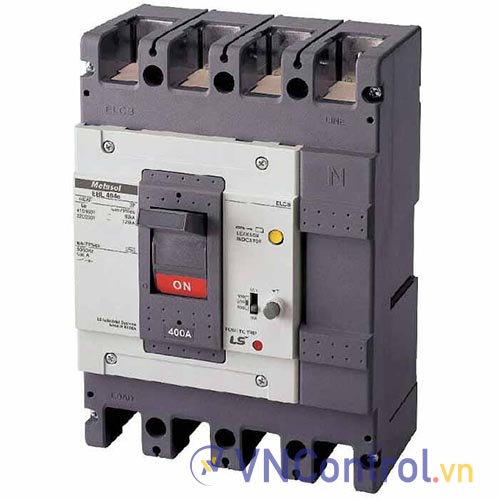 Aptomat khối chống giật 4 cực LS EBL404c-400-100/200/500 .